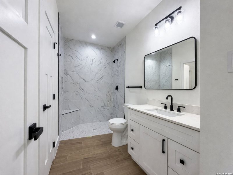 Furnished interior view inside a new home in , San Antonio (Image 18).