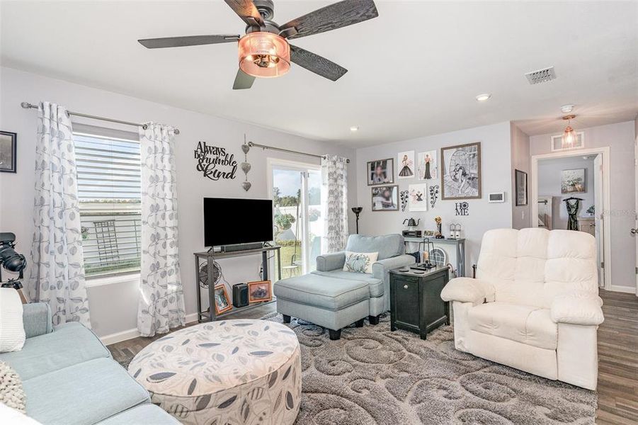 Furnished interior view inside a new home in , Lake City (Image 14).