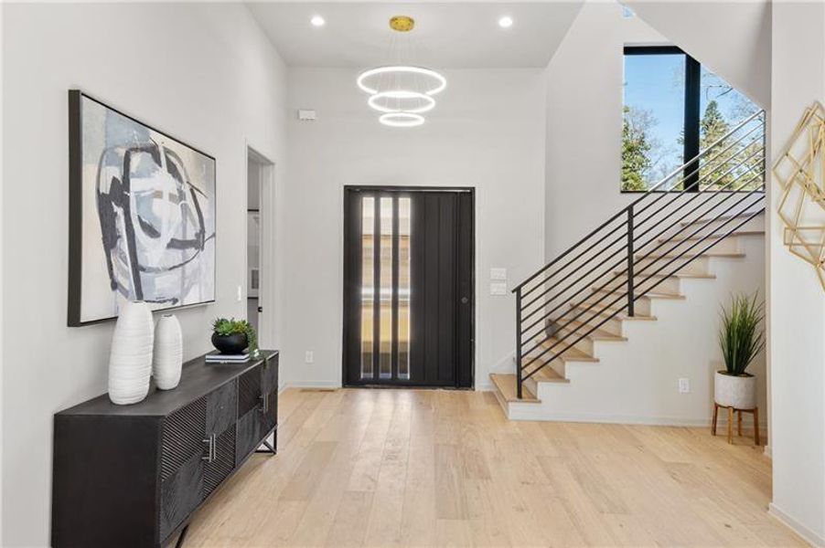 Furnished interior view inside a new home in , Sandy Springs (Image 9).