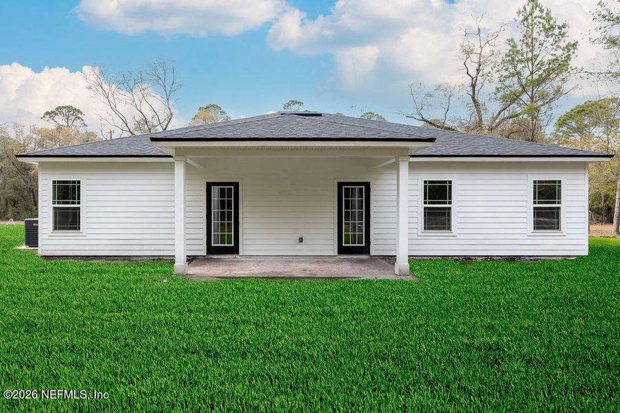 Exterior details and patio area of a home in , Middleburg (Image 17).