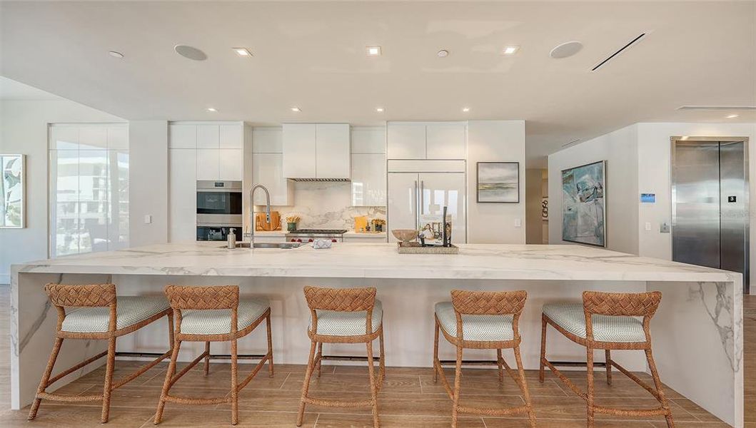 Furnished interior view inside a new home in , Longboat Key (Image 11). Furnished interior view inside a new home in , Longboat Key (Image 11).