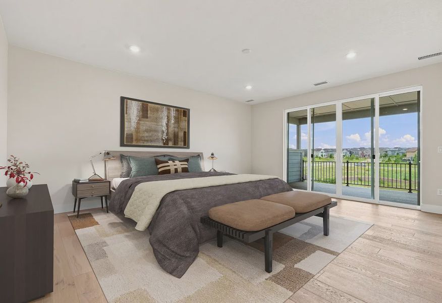 Homesite 3102 Primary Bedroom - Virtually Staged - 16 of 22