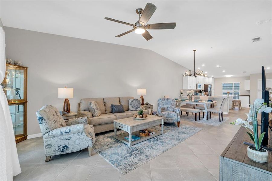 Furnished interior view inside a new home in , Punta Gorda (Image 22).
