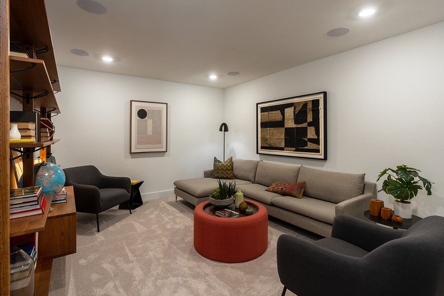 Furnished interior view inside a new home in Easton Park, Austin (Image 12).
