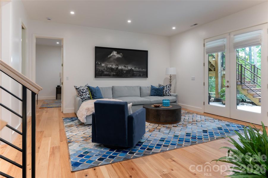 Furnished interior view inside a new home in , Weaverville (Image 39).