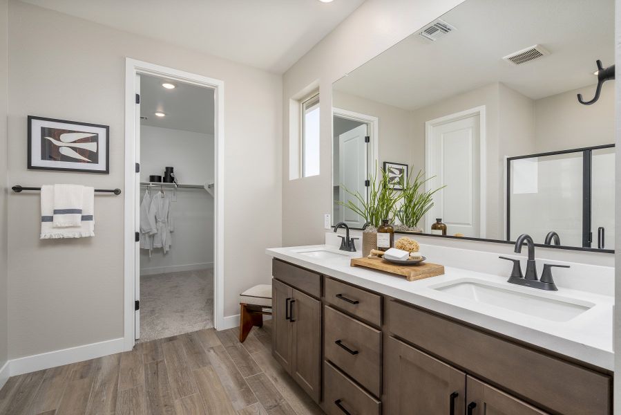 Representative furnished interior of a home built from the 3503 by Risewell Homes in Skyline Village, San Tan Valley (Image 14).