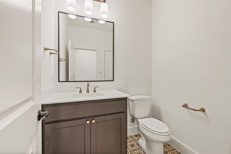 Furnished interior view inside a new home in NorthGlen, Haslet (Image 15).