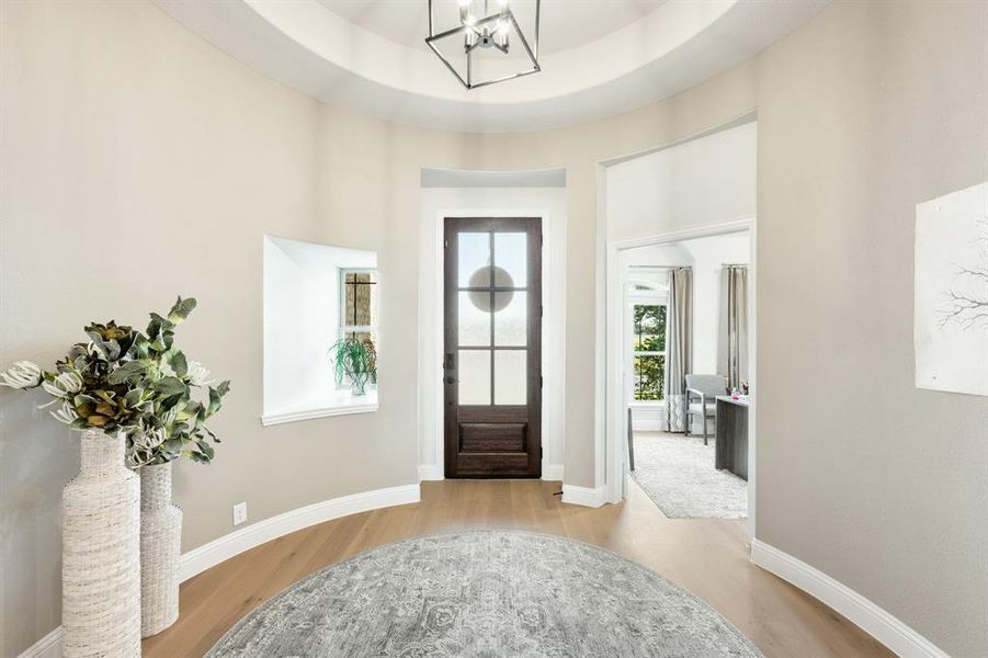 Spacious, unfurnished interior of a new home in Abe's Landing, Granbury (Image 21). Spacious, unfurnished interior of a new home in Abe's Landing, Granbury (Image 21).