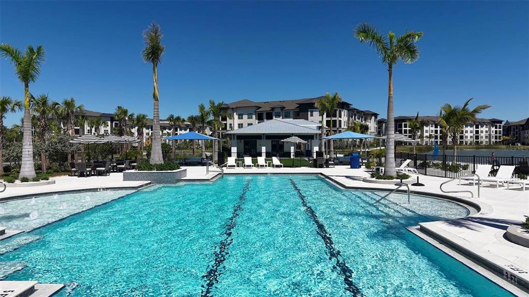 Community amenities in Emerald Landing at Waterside at Lakewood Ranch – Cottage Series, Sarasota (Image 8). Community amenities in Emerald Landing at Waterside at Lakewood Ranch – Cottage Series, Sarasota (Image 8).