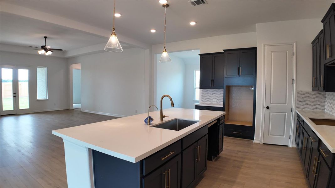 Furnished interior view inside a new home in Wildrye, Waller (Image 4).