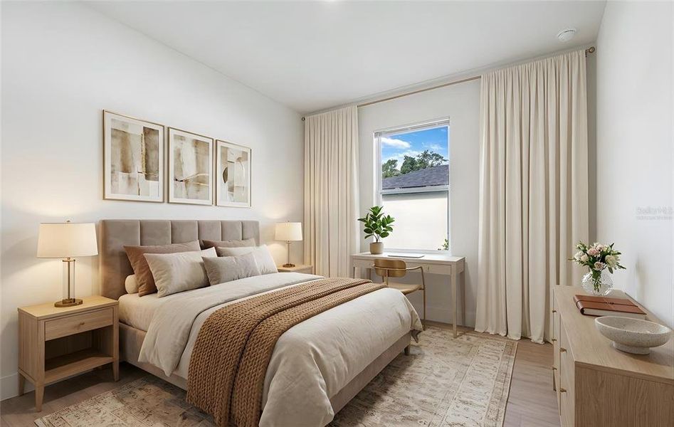 Furnished interior view inside a new home in , Apopka (Image 15).