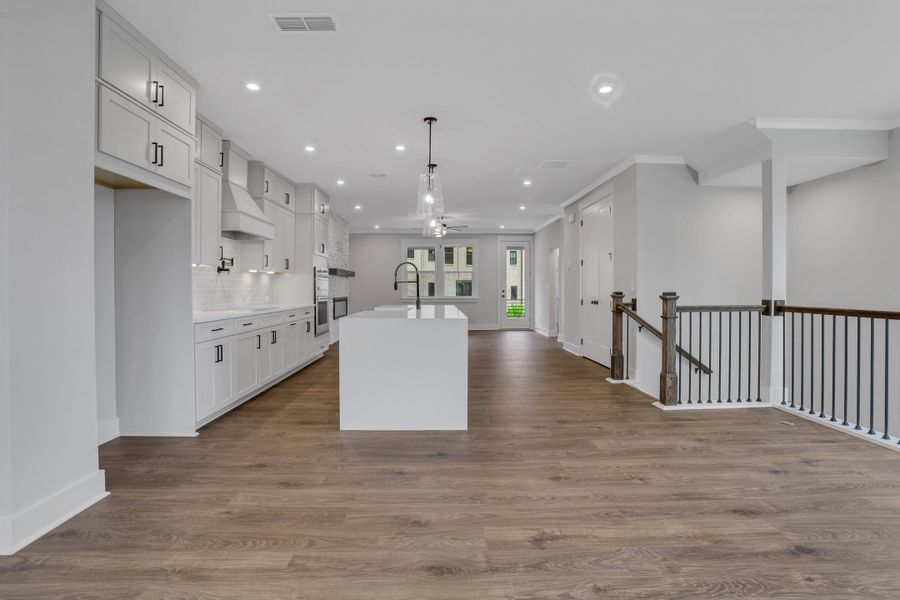 Spacious, unfurnished interior of a new home in The Groves at Myrtle, Roswell (Image 13).