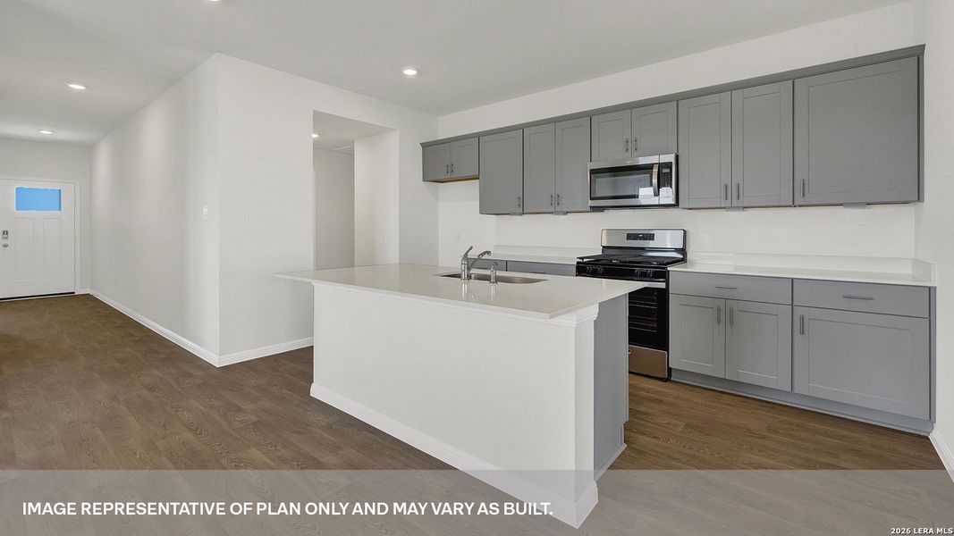 Furnished interior view inside a new home in Paramount, Kyle (Image 7).