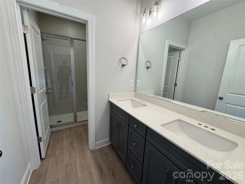 Furnished interior view inside a new home in Robinson Oaks, Gastonia (Image 7). Furnished interior view inside a new home in Robinson Oaks, Gastonia (Image 7).