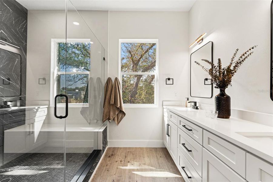 Furnished interior view inside a new home in , Tampa (Image 39). Furnished interior view inside a new home in , Tampa (Image 39).