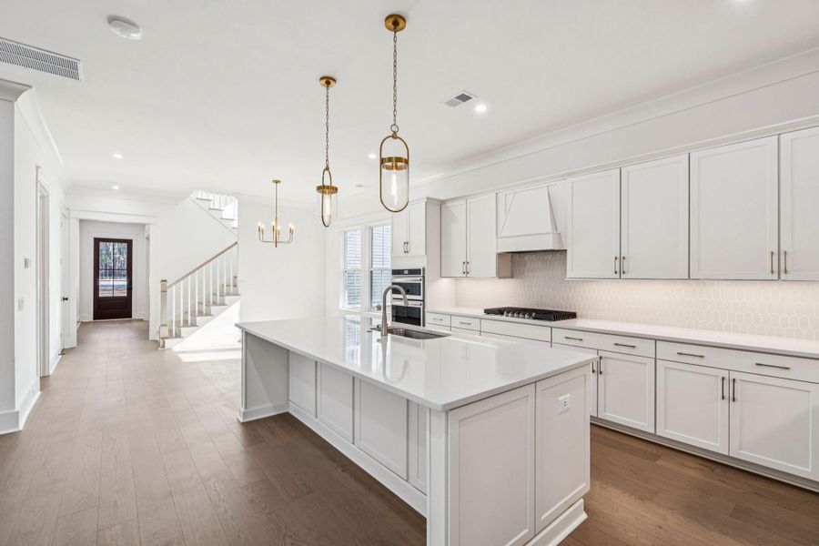 Furnished interior view inside a new home in , Awendaw (Image 7).