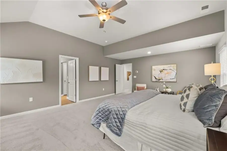 Furnished interior view inside a new home in Walden Park – The Retreat, Jonesboro (Image 38).