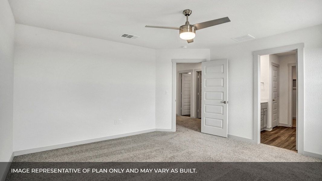 Spacious, unfurnished interior of a new home in Frontier, Mustang Ridge (Image 20).
