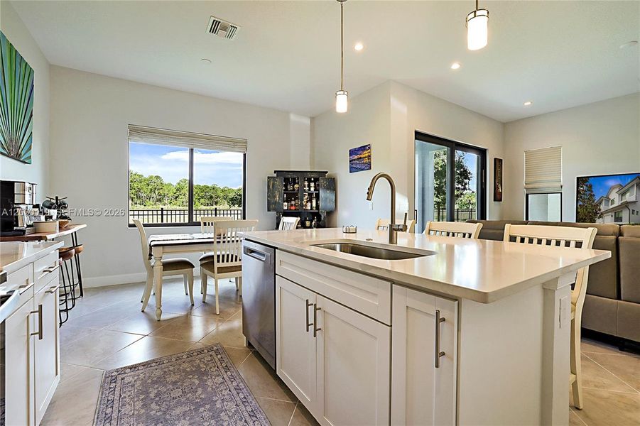 Furnished interior view inside a new home in , Palm City (Image 18).