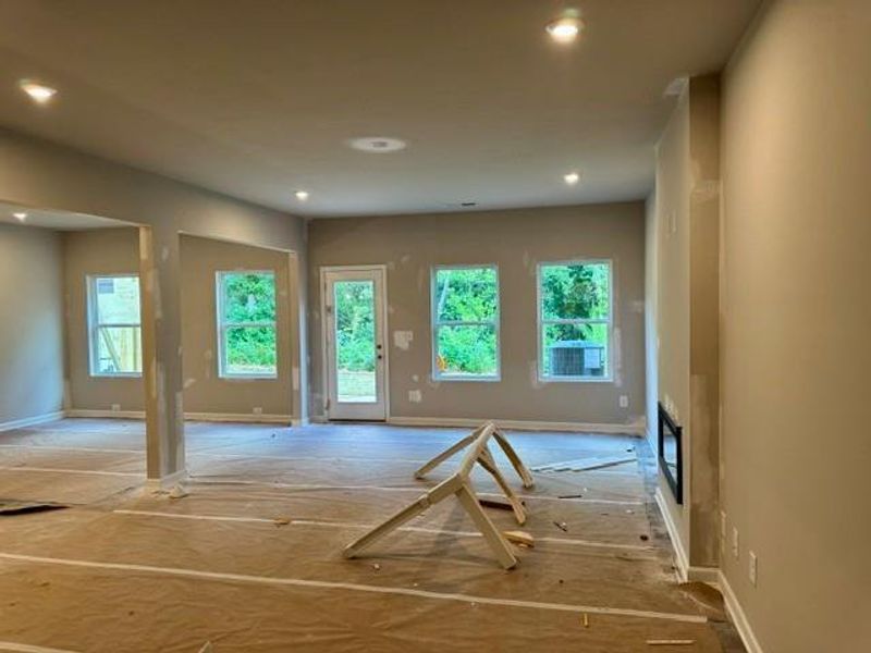 In-progress construction of a new home in Park Center Pointe, Mableton, GA (Image 12).