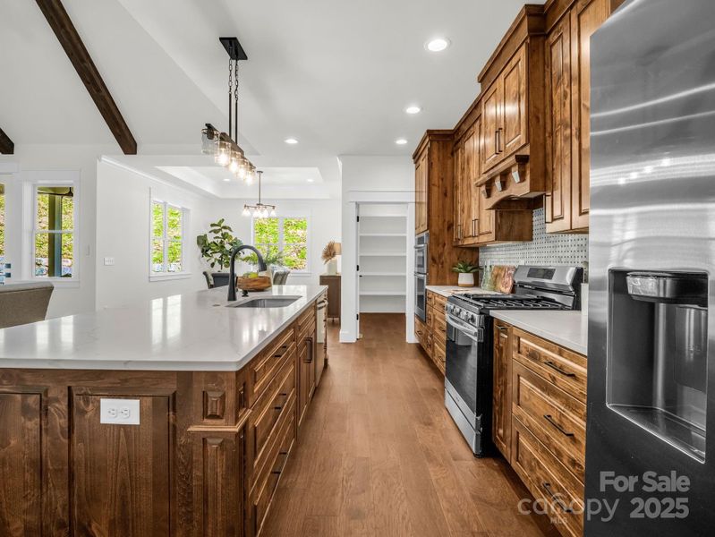 Furnished interior view inside a new home in , Hendersonville (Image 41).