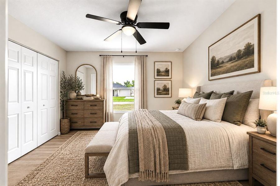 Furnished interior view inside a new home in , Ocala (Image 6). Furnished interior view inside a new home in , Ocala (Image 6).