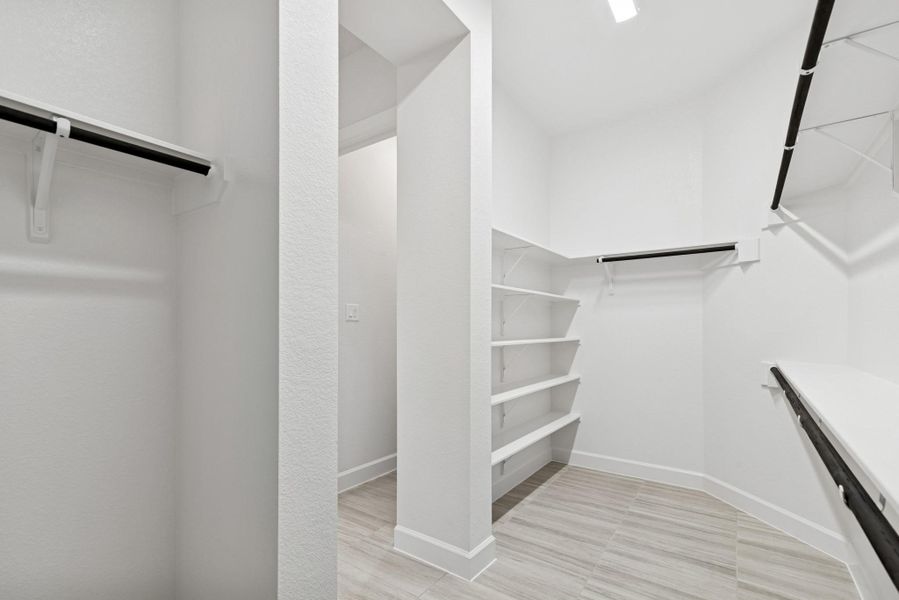 Furnished interior view inside a new home in Grange 45' Homesites, Katy (Image 7).