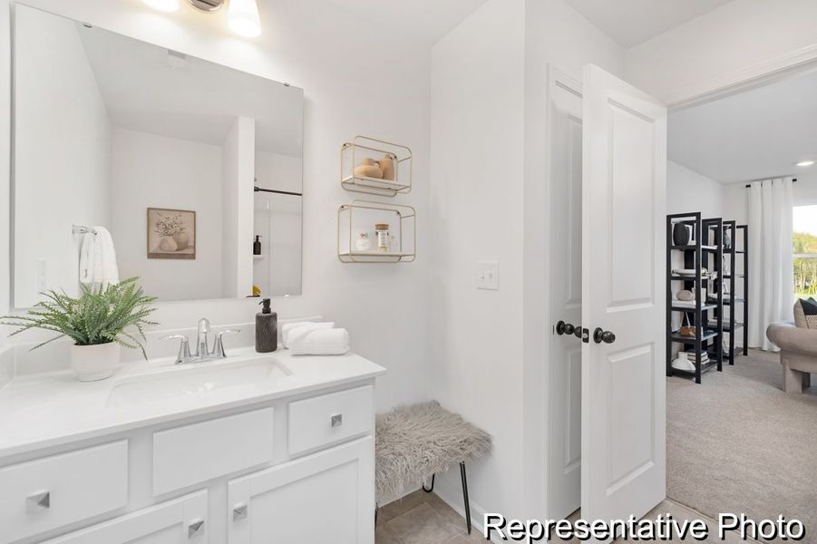 Furnished interior view inside a new home in Autumn Ridge, High Shoals (Image 22).