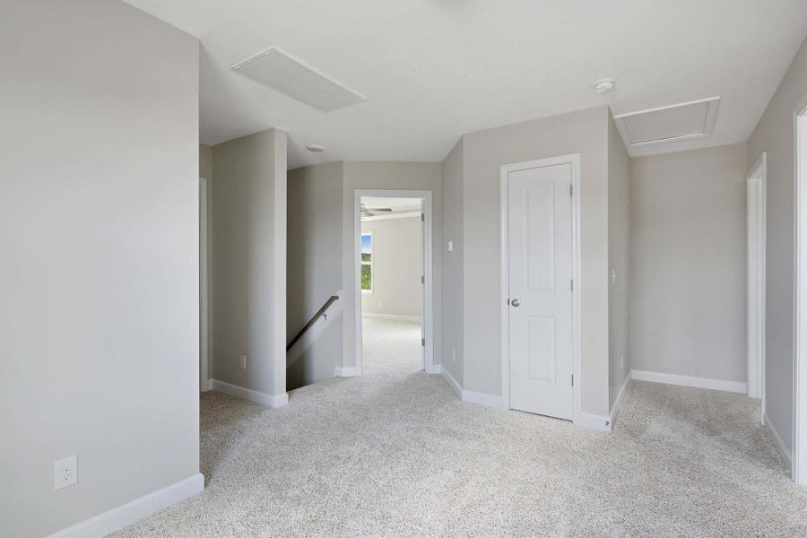 Representative unfurnished interior of a home built from the Meadowbrook by Caviness & Cates Communities in Sutherland Station at Olde Liberty, Franklinton (Image 192). Representative unfurnished interior of a home built from the Meadowbrook by Caviness & Cates Communities in Sutherland Station at Olde Liberty, Franklinton (Image 192).