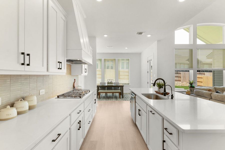 Furnished interior view inside a new home in Broken Oak, Georgetown (Image 8).