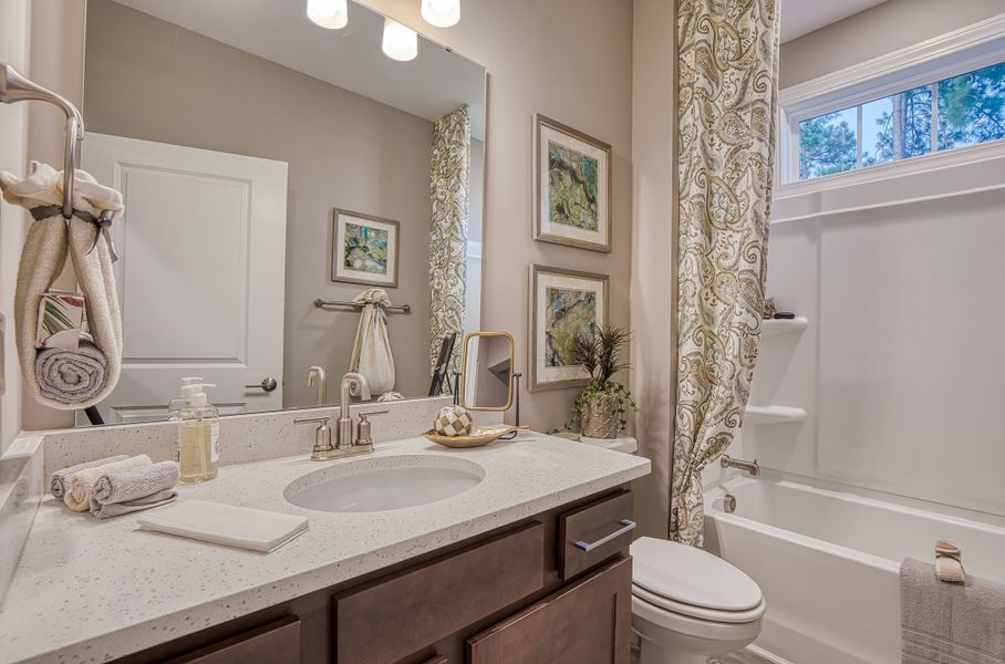 Furnished interior view inside a new home in Bridgewater - Waterside Village, Little River (Image 23). Furnished interior view inside a new home in Bridgewater - Waterside Village, Little River (Image 23).