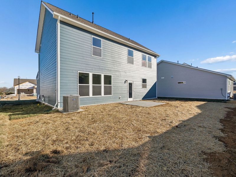 Exterior details and patio area of a home in Sage Farms, White House (Image 4).