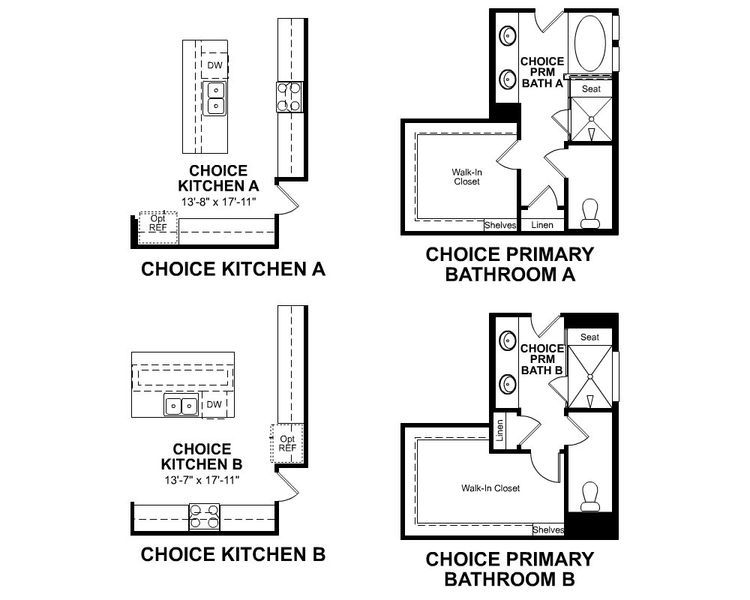 2D floor plan layout for the Driftwood by Beazer Homes in Heath Golf and Yacht Club: Heath Golf & Yacht Club, Heath, TX (Image 4).