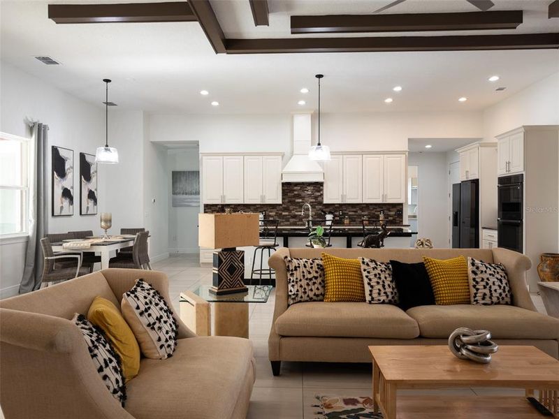 Furnished interior view inside a new home in , Leesburg (Image 6).