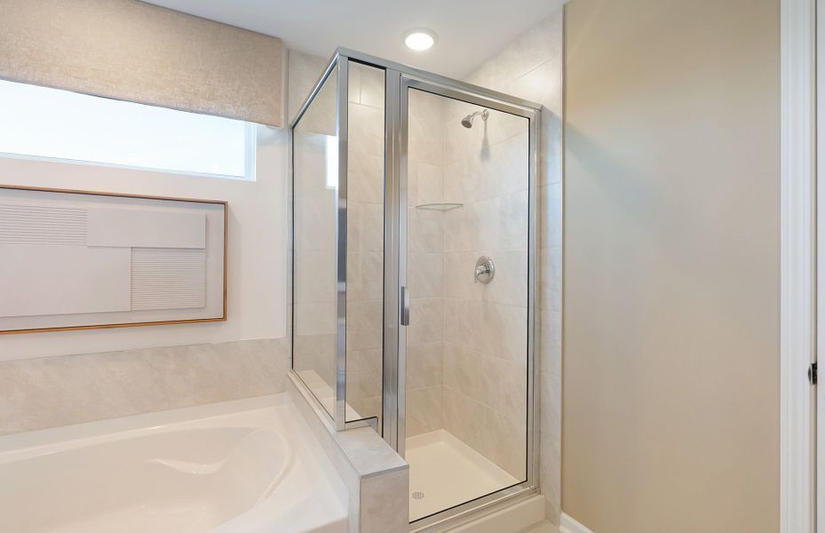 A large private bedroom awaits you in your new construction home