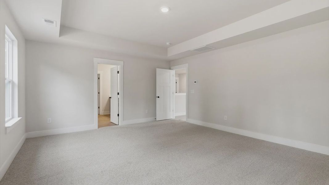 Furnished interior view inside a new home in The Reserve at Livingston Park, Easley (Image 26).
