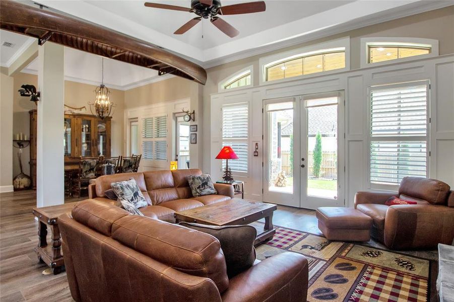 Furnished interior view inside a new home in , Flint (Image 16).