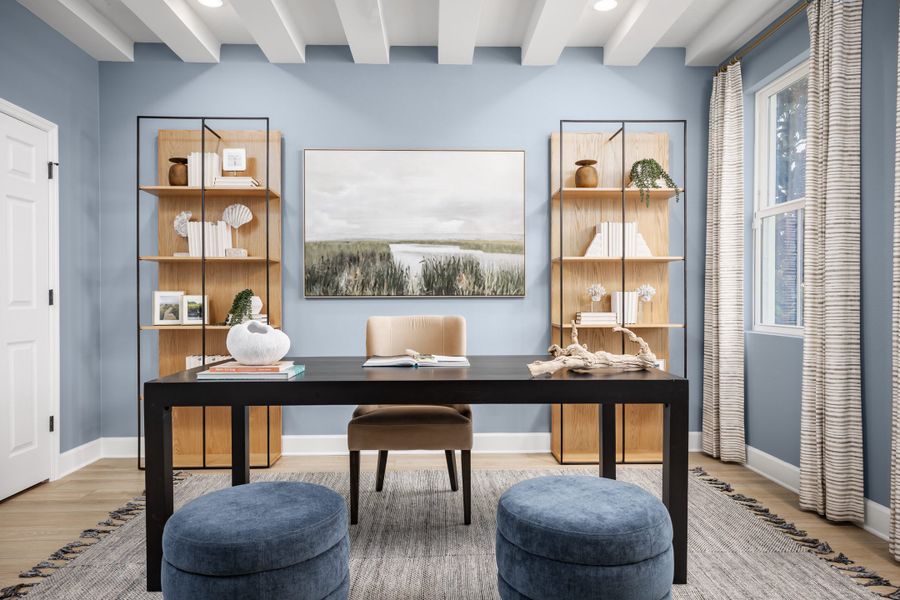 Representative furnished interior of a home built from the Exbury by Landsea Homes in Trinity Gardens, Deland (Image 15).