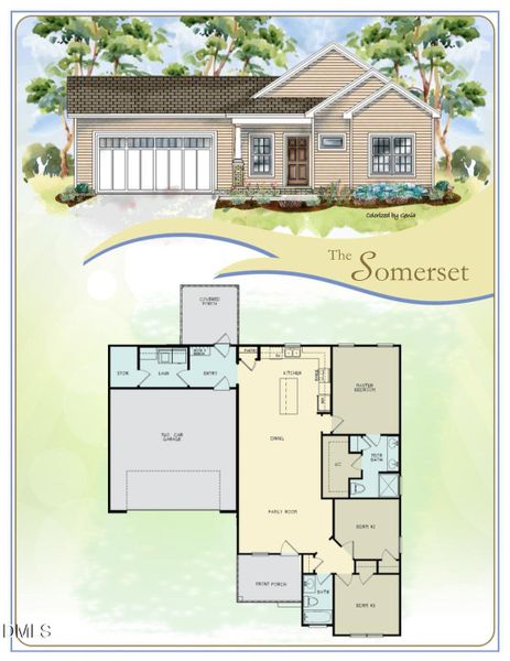 Somerset 2 Car NoSqFt