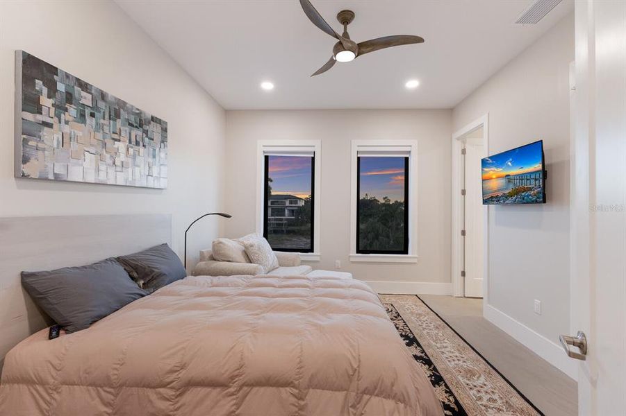 Furnished interior view inside a new home in , Longboat Key (Image 17).