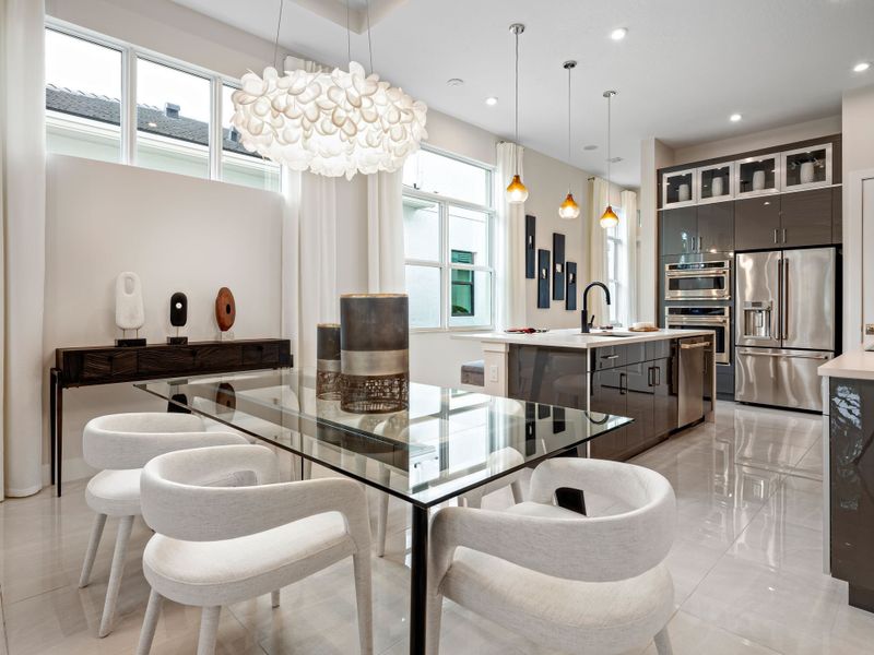 Clair Model Home | Dining & Kitchen | Photo from sister community