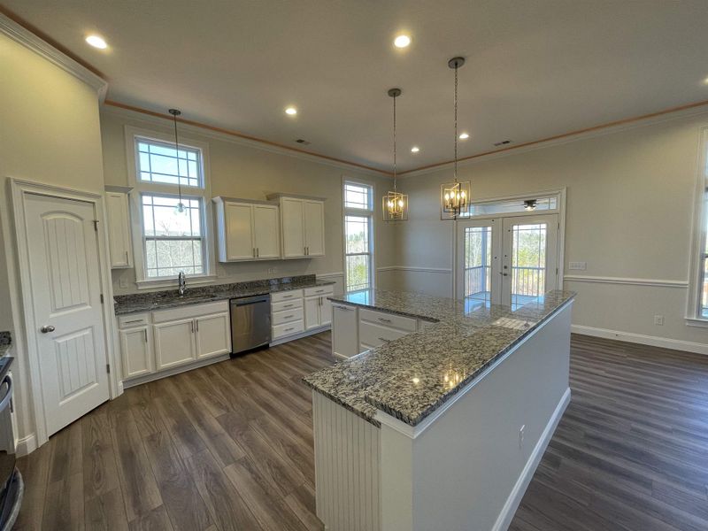 Furnished interior view inside a new home in Pointe Summit, Slater-Marietta (Image 7).
