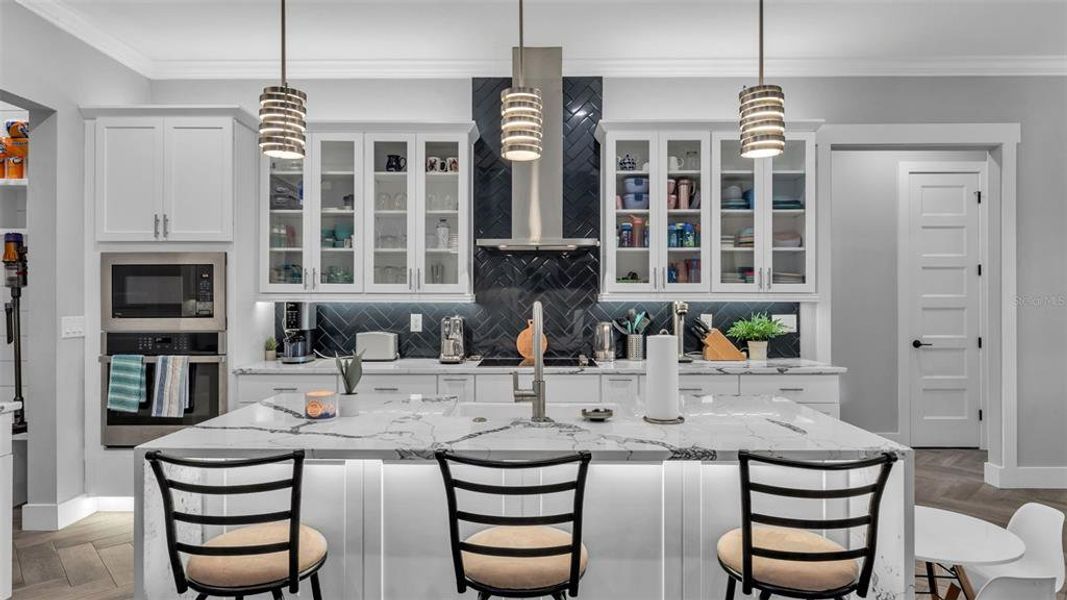 Furnished interior view inside a new home in , Winter Haven (Image 37).