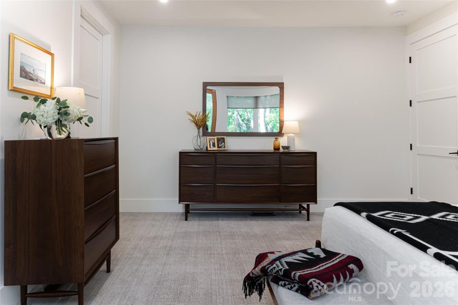 Furnished interior view inside a new home in , Pisgah Forest (Image 14).