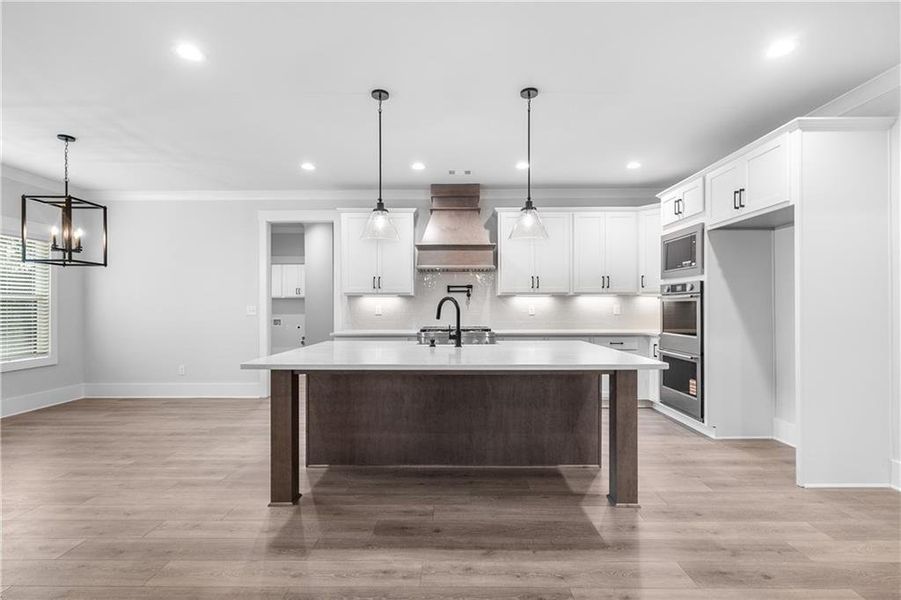 Furnished interior view inside a new home in Stonegate, Monroe (Image 5).