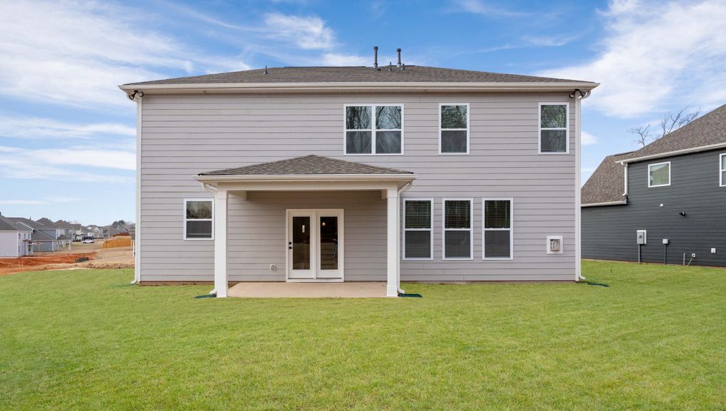 Exterior details and patio area of a home in Sycamore Cove, Woodruff (Image 19). Exterior details and patio area of a home in Sycamore Cove, Woodruff (Image 19).