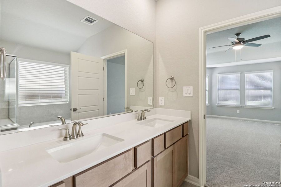 Furnished interior view inside a new home in Arcadia Ridge - Classic Series, San Antonio (Image 13).