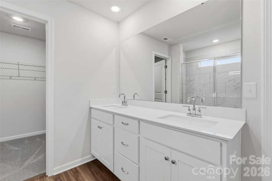 Furnished interior view inside a new home in Redhawk: Enclave, Belmont (Image 9).