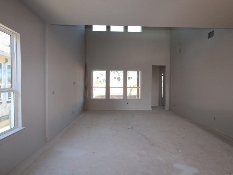 In-progress construction of a new home in Heritage, Dripping Springs, TX (Image 13).