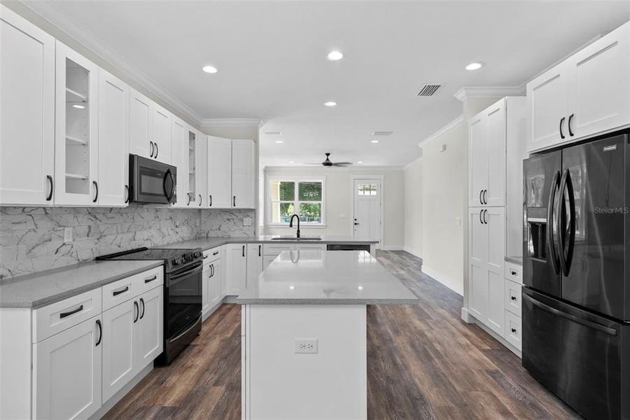 Furnished interior view inside a new home in , Tampa (Image 9). Furnished interior view inside a new home in , Tampa (Image 9).